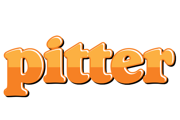 Pitter orange logo
