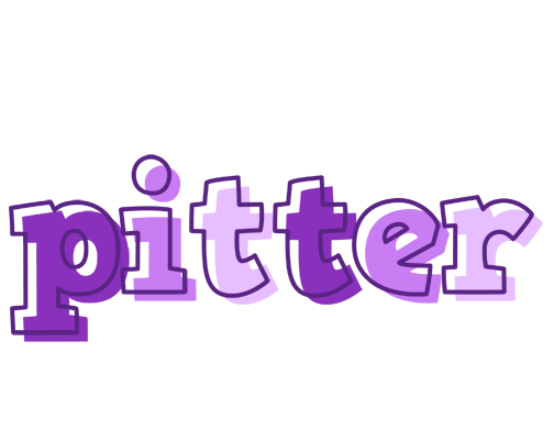Pitter sensual logo