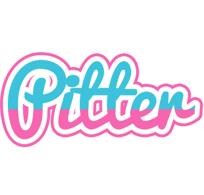 Pitter woman logo