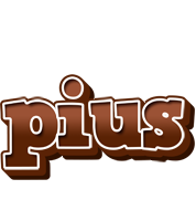 Pius brownie logo