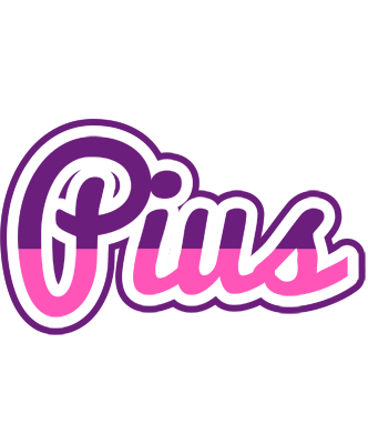 Pius cheerful logo