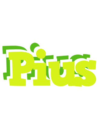 Pius citrus logo