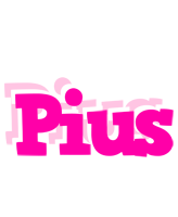 Pius dancing logo