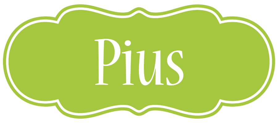 Pius family logo