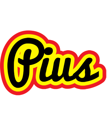 Pius flaming logo