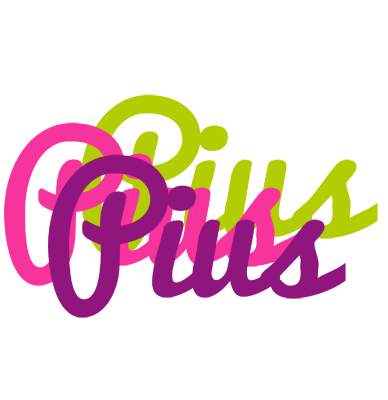 Pius flowers logo