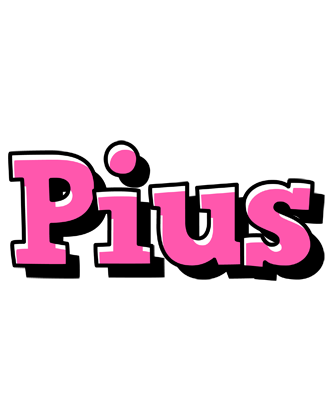 Pius girlish logo