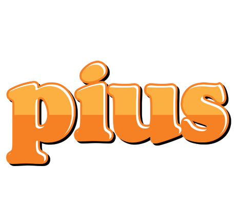 Pius orange logo