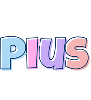 Pius pastel logo