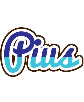 Pius raining logo