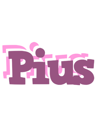 Pius relaxing logo