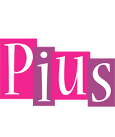 Pius whine logo