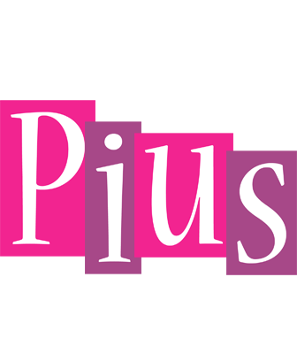 Pius whine logo