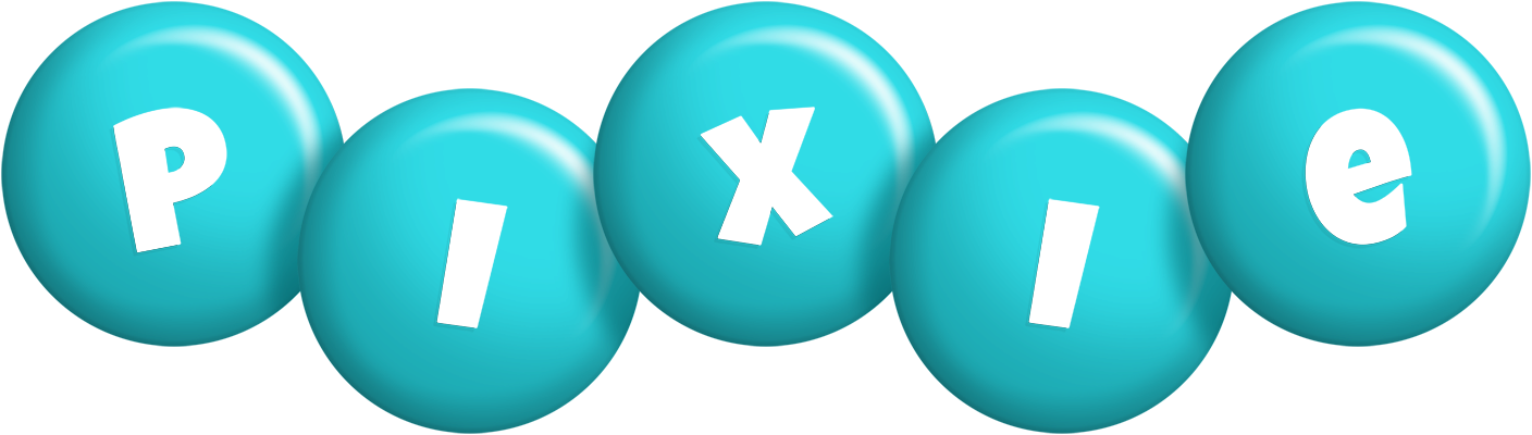 Pixie candy-azur logo