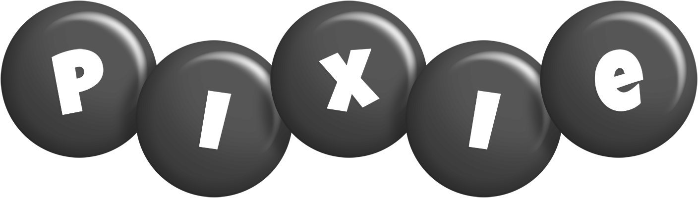 Pixie candy-black logo