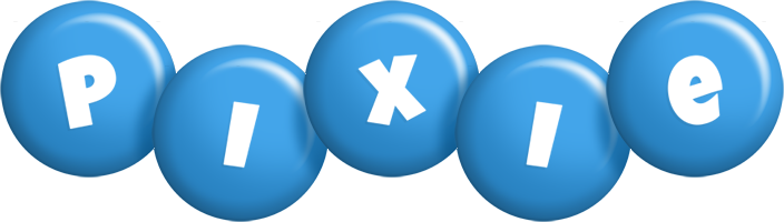 Pixie candy-blue logo