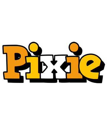 Pixie cartoon logo