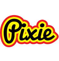 Pixie flaming logo