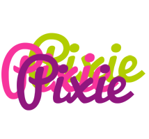 Pixie flowers logo