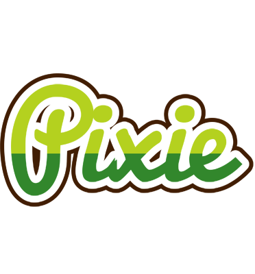 Pixie golfing logo