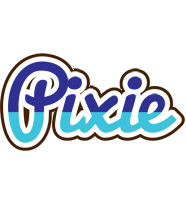 Pixie raining logo