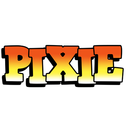Pixie sunset logo