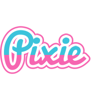 Pixie woman logo