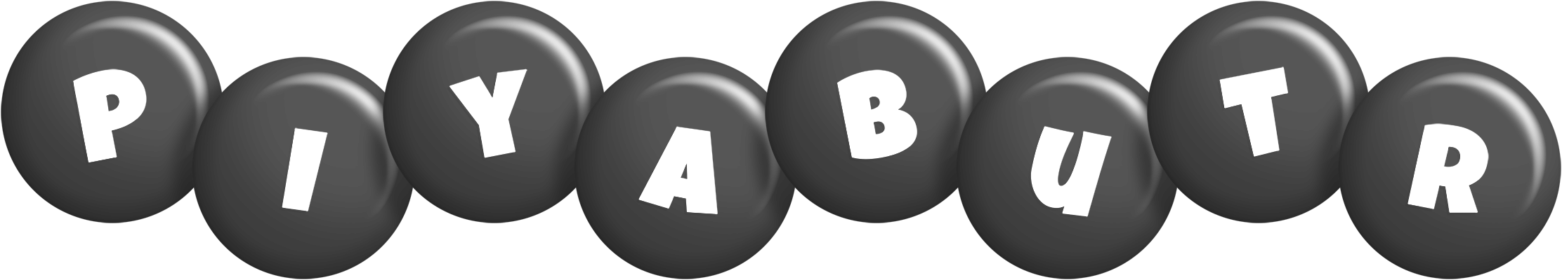 Piyabutr candy-black logo