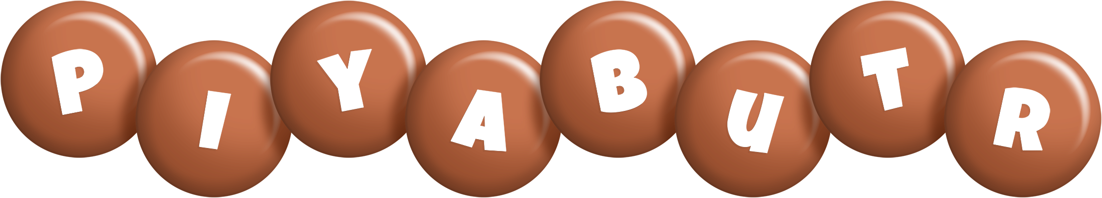 Piyabutr candy-brown logo
