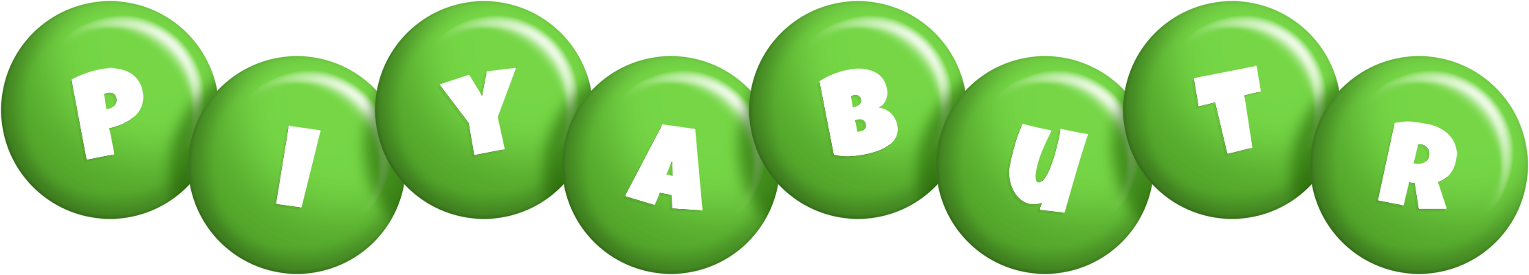 Piyabutr candy-green logo