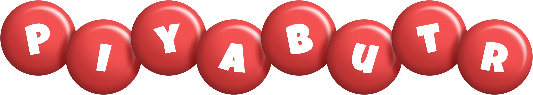 Piyabutr candy-red logo