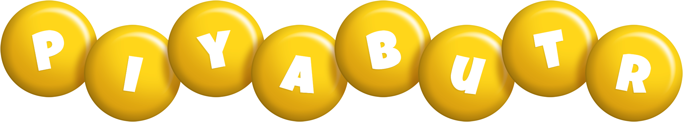 Piyabutr candy-yellow logo