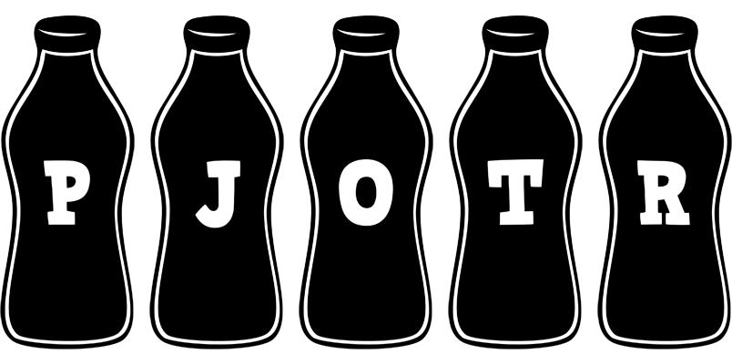 Pjotr bottle logo