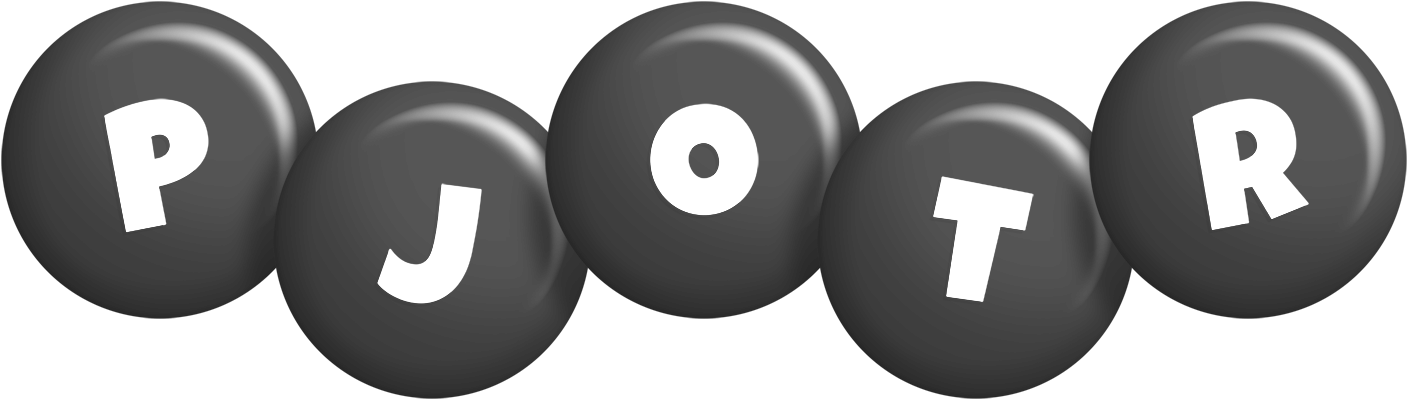 Pjotr candy-black logo