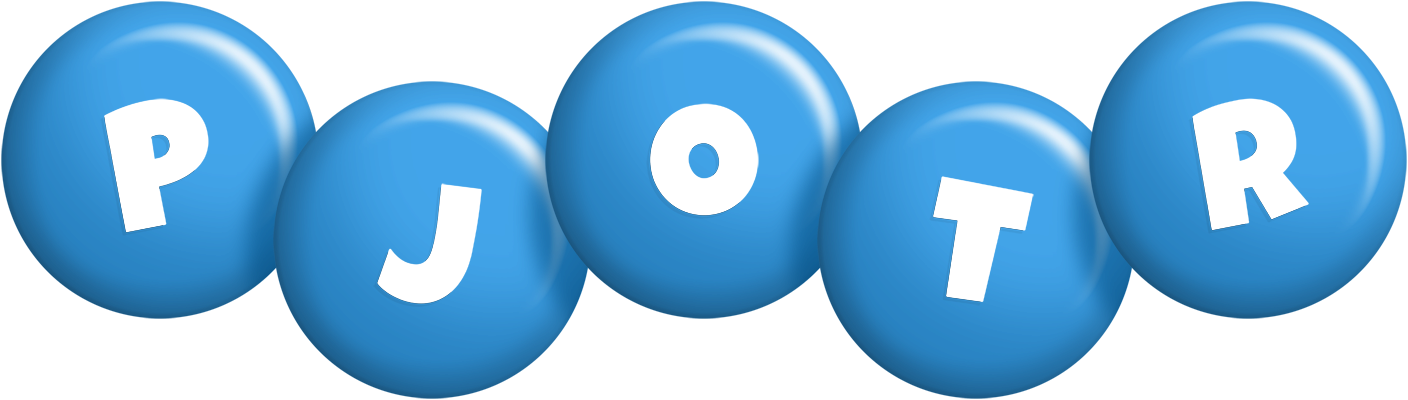 Pjotr candy-blue logo