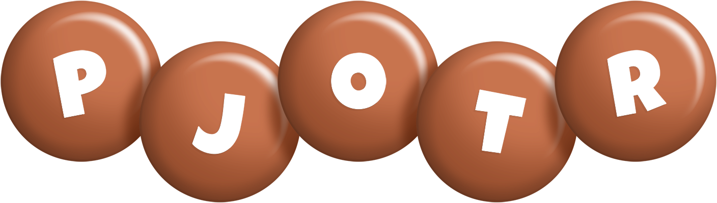 Pjotr candy-brown logo
