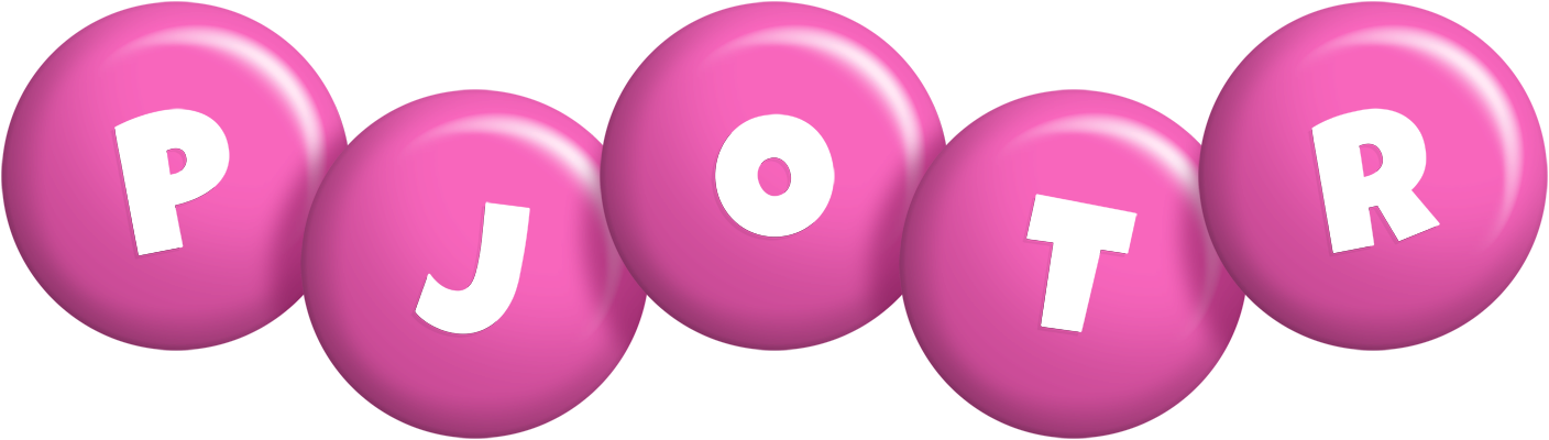 Pjotr candy-pink logo