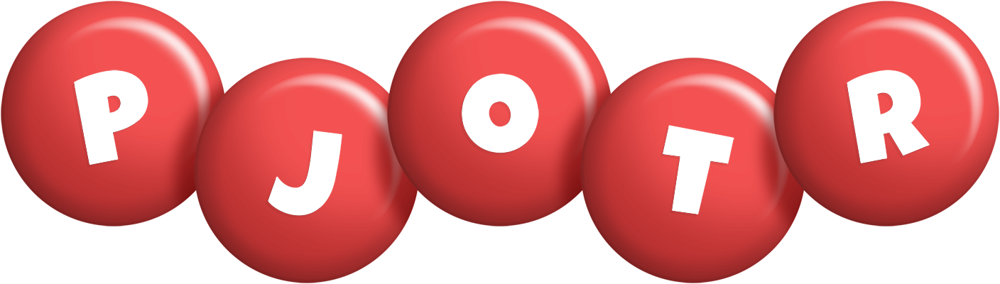 Pjotr candy-red logo