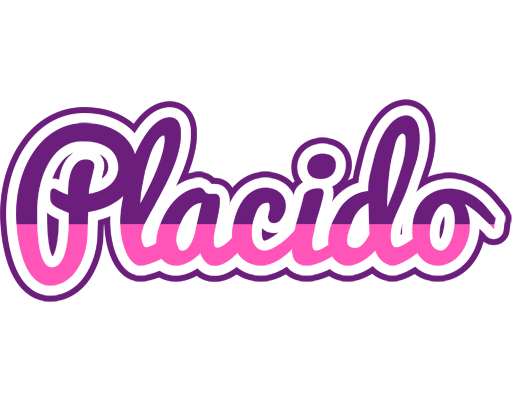 Placido cheerful logo