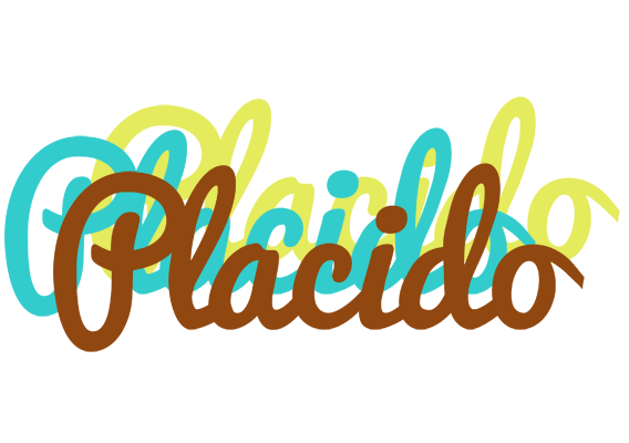 Placido cupcake logo