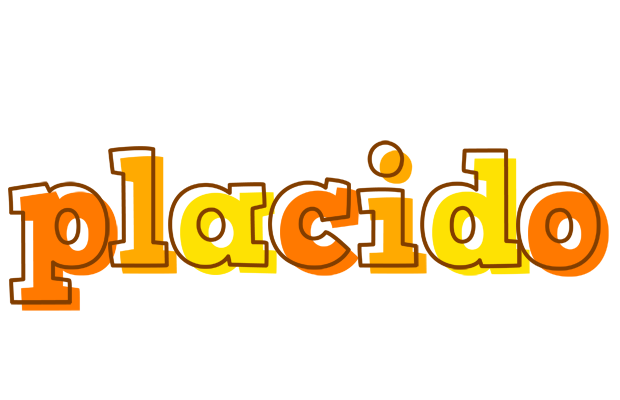 Placido desert logo