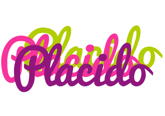 Placido flowers logo