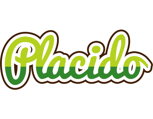 Placido golfing logo