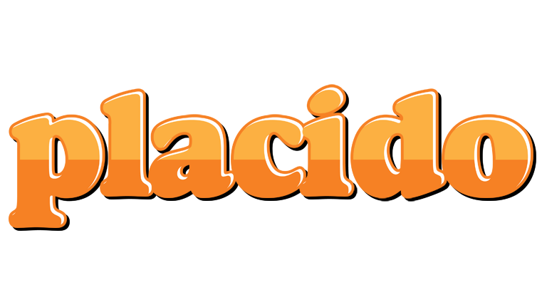 Placido orange logo