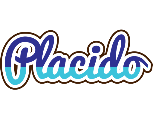 Placido raining logo