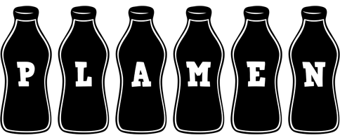 Plamen bottle logo