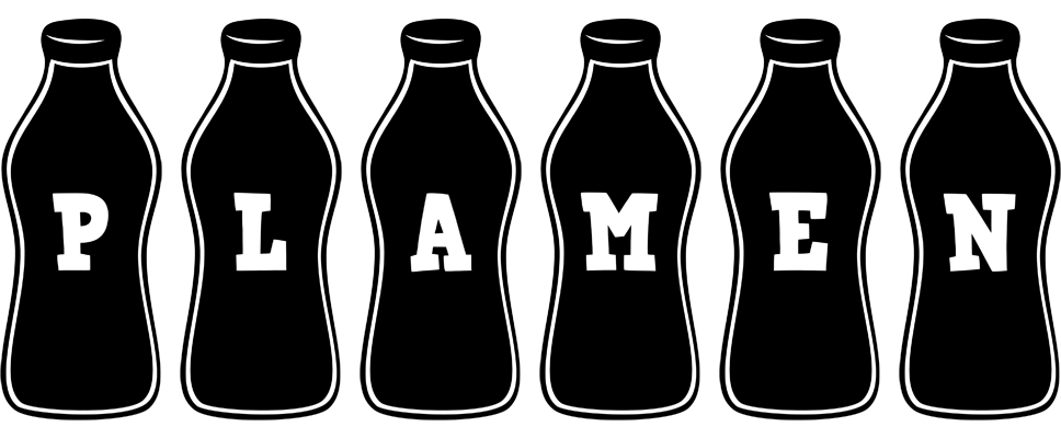 Plamen bottle logo