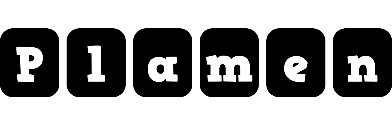 Plamen box logo
