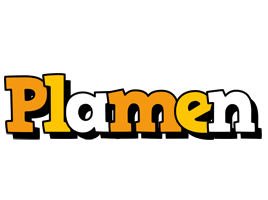 Plamen cartoon logo