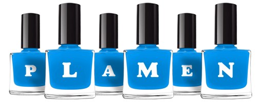 Plamen glossy logo